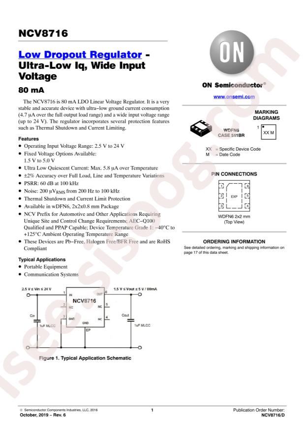 NCV8716MT30TBG