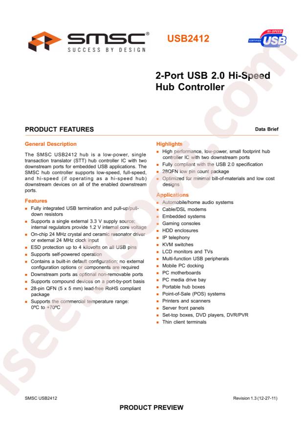 USB2412-DZK-TR