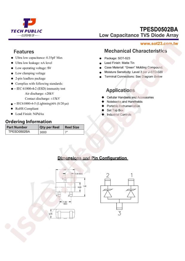 TPESD0502BA