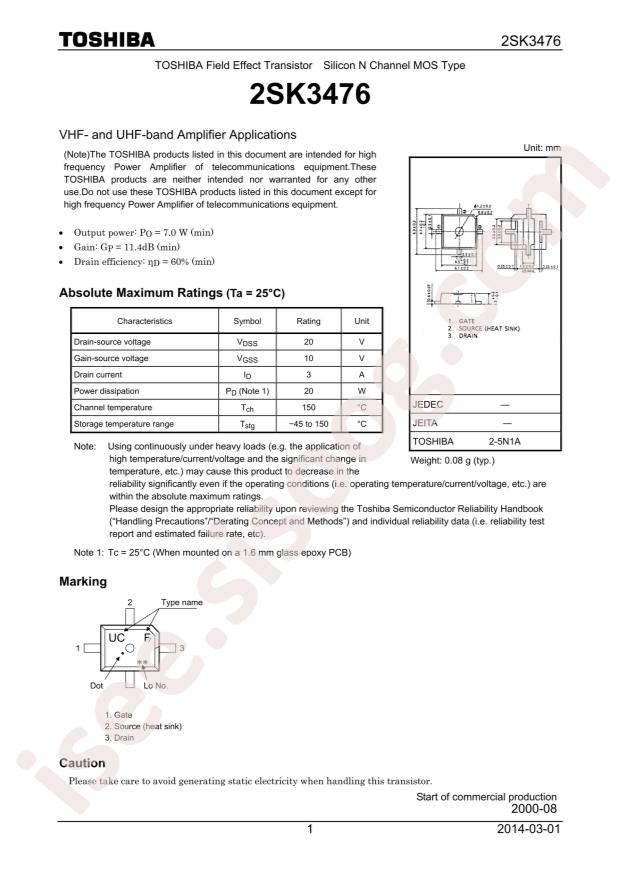 2SK3476(TE12L,Q