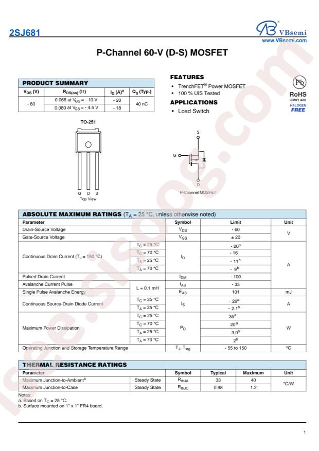 2SJ681-VB