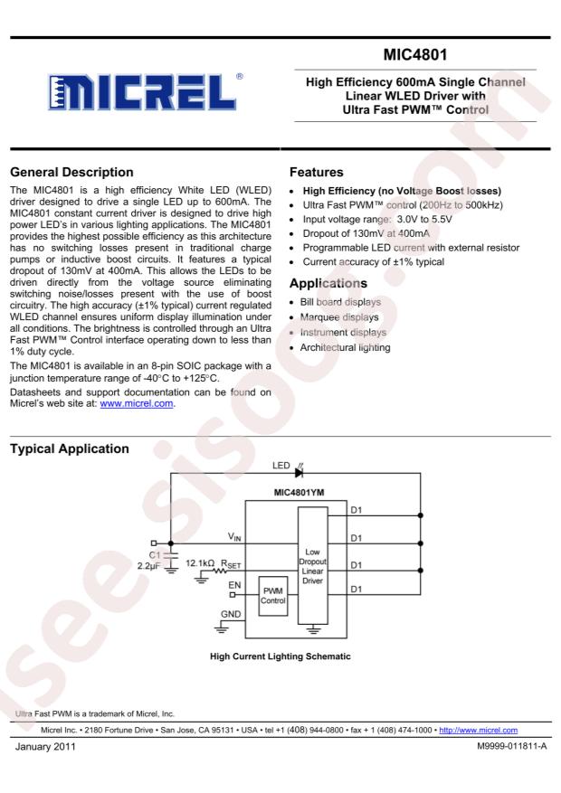 MIC4801YM