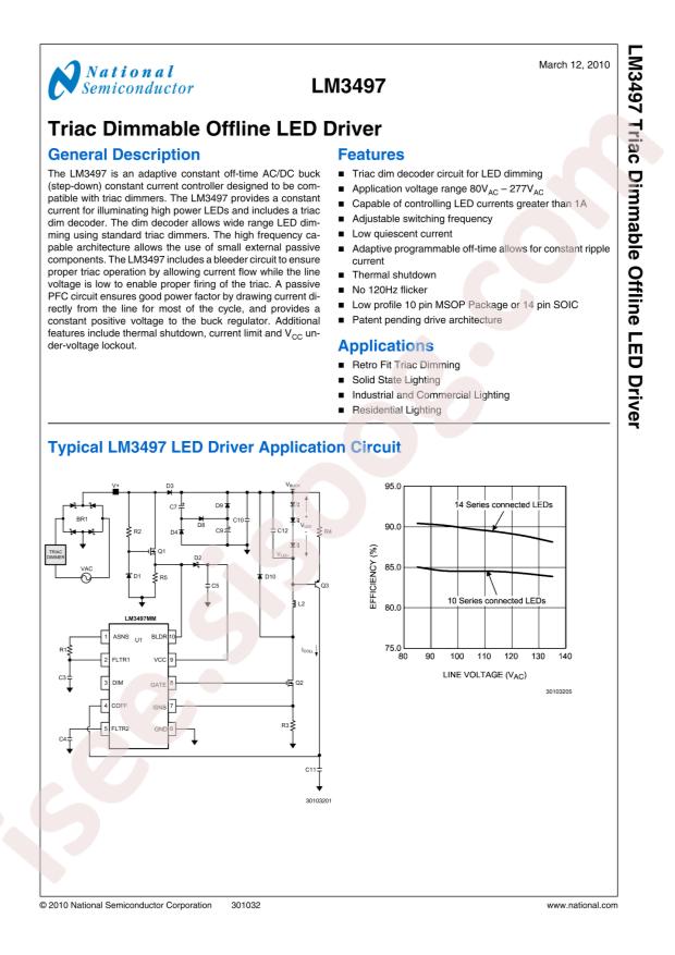 LM3497MMX/NOPB