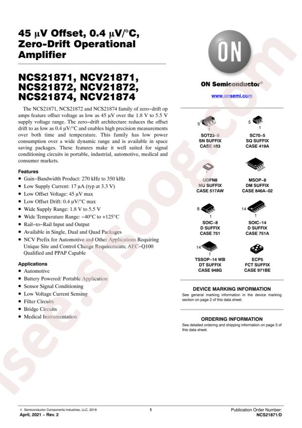 NCV21871SN2T1G