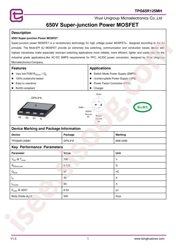 TPG65R125MH