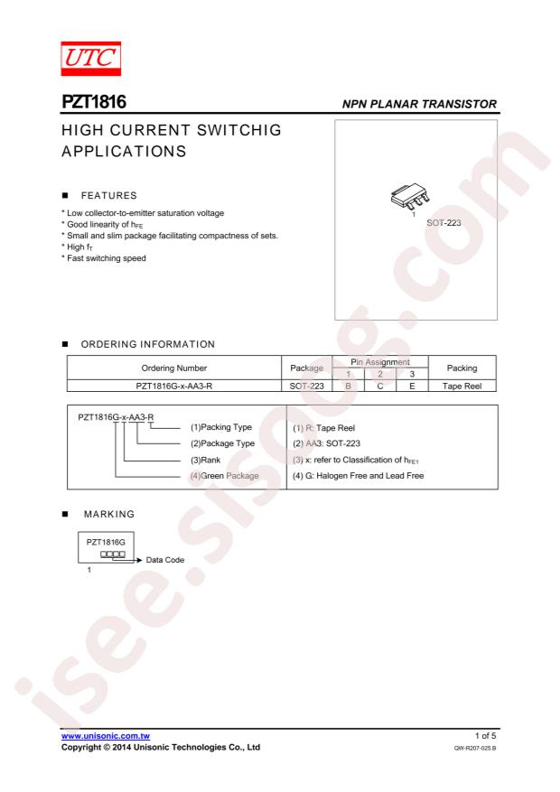 PZT1816G-S-AA3-R