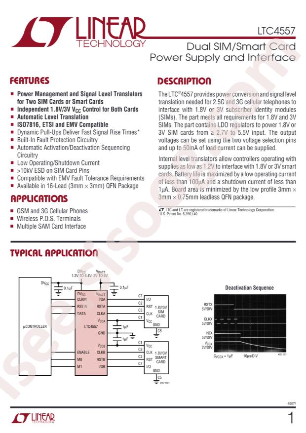 LTC4557EUD#PBF