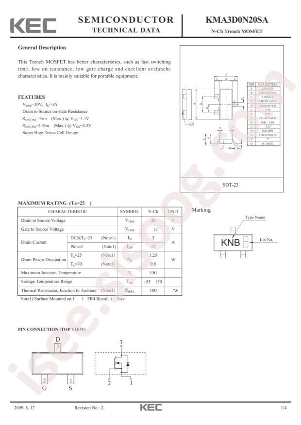KMA3D0N20SA-RTK/P