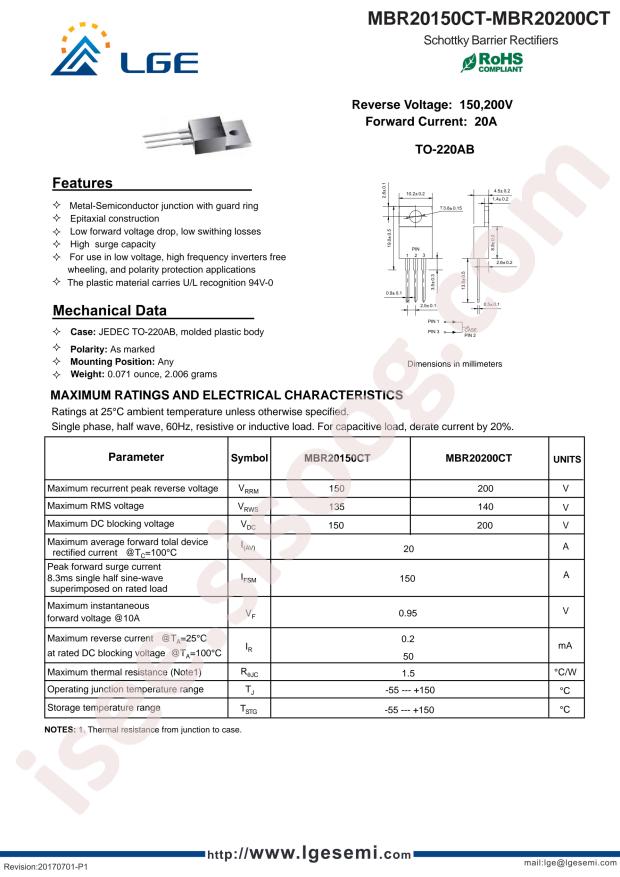MBR20200CT