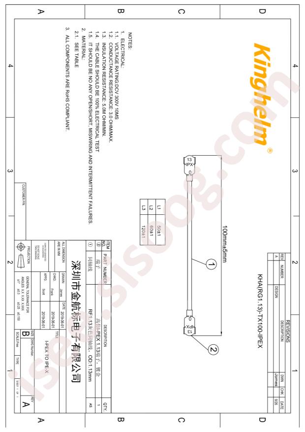 KHA(RG1.13)-TX100-IPEX