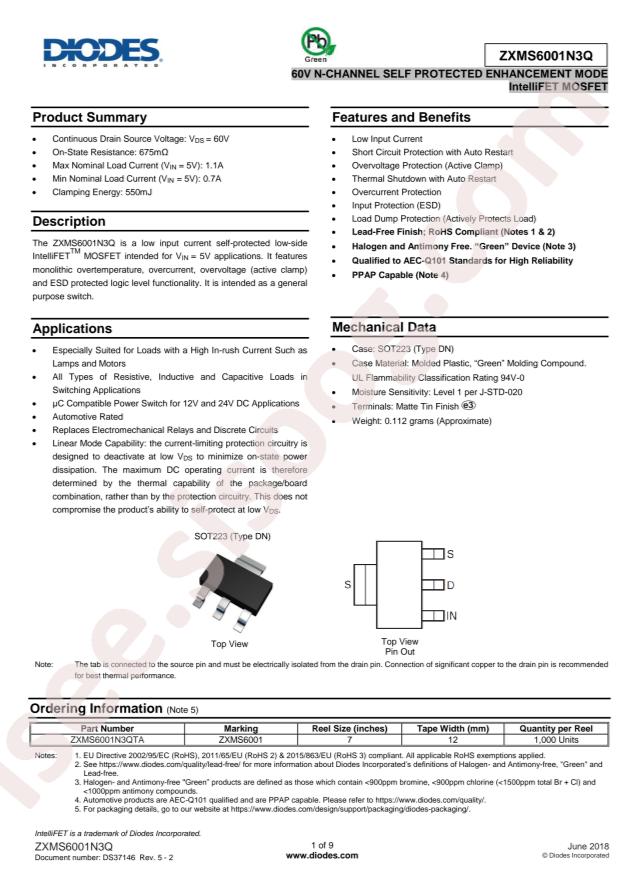 ZXMS6001N3QTA