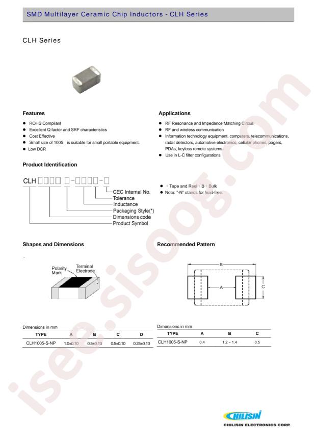 CLH1005T-82NJ-S-NP