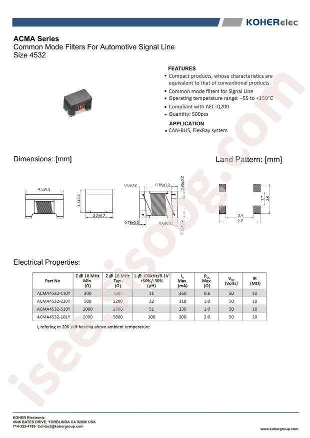 ACMA4532-101Y