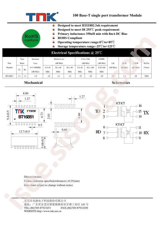 BT16B51