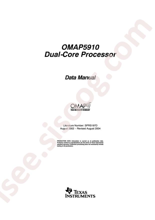OMAP5910JZDY2