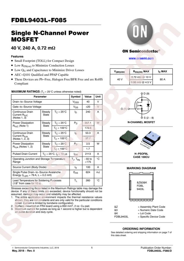 FDBL9403L-F085