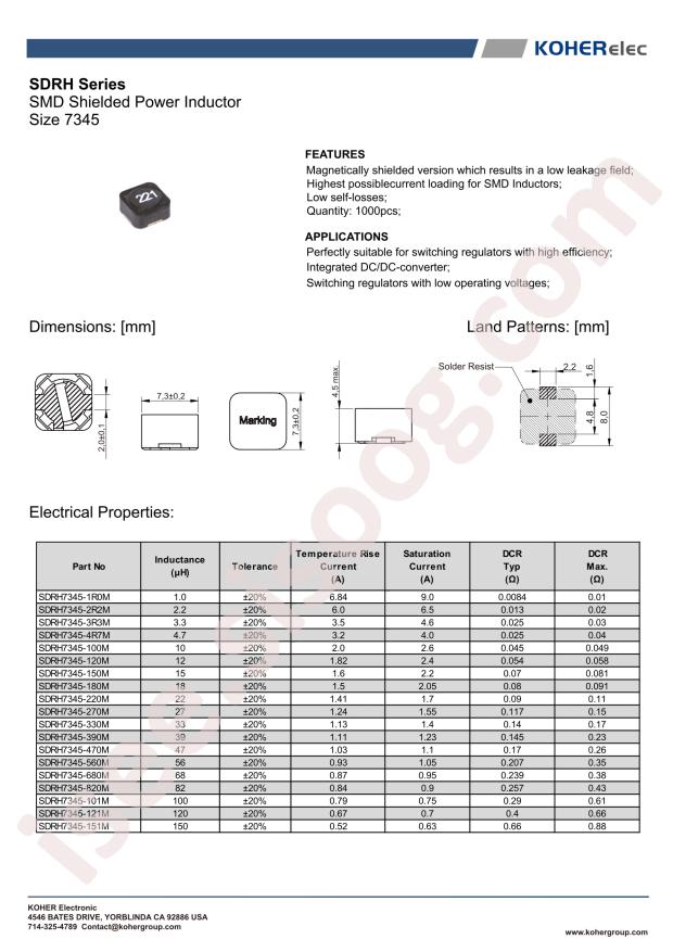 SDRH7345-220M