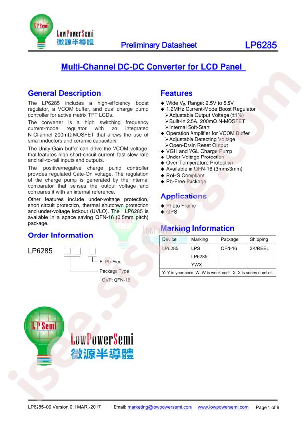 LP6285QVF