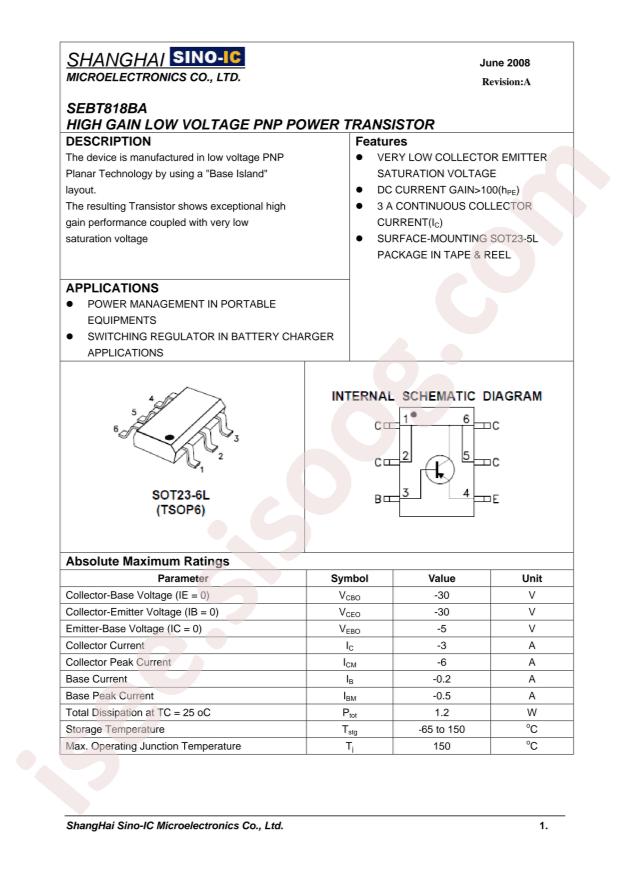 SEBT818BA