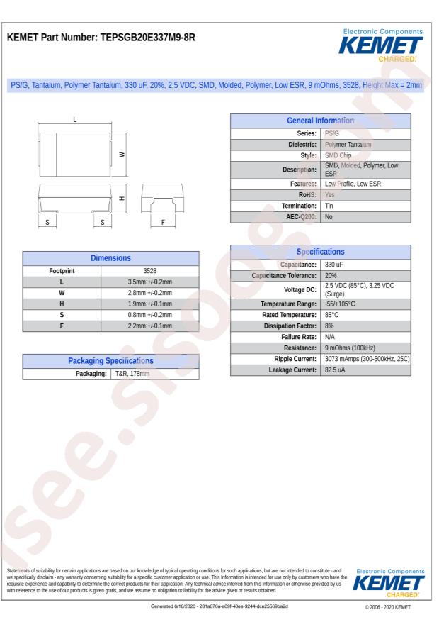 TEPSGB20E337M9-8R