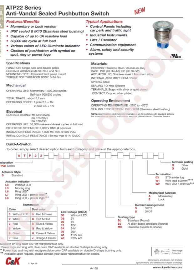 ATP22-SL3-312-B0SA-03Q