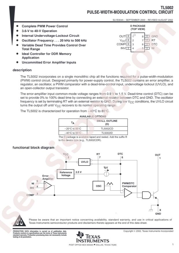 TL5002CDR