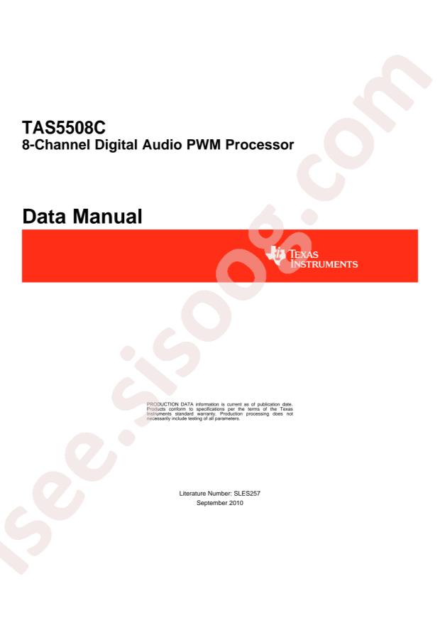 TAS5508CPAGR