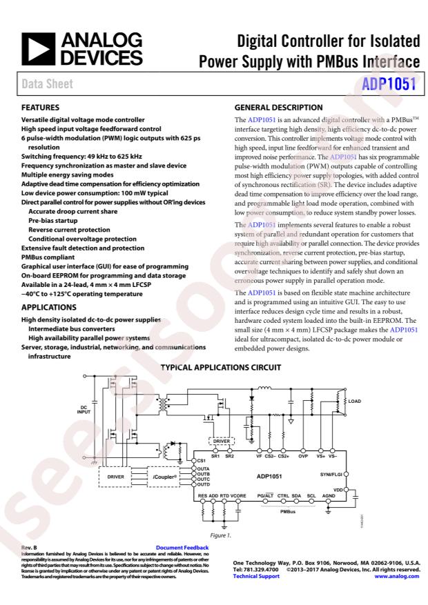 ADP1051ACPZ-R7