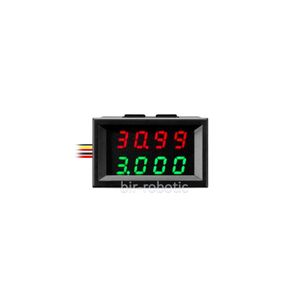 ولت متر و آمپرمتر 0.28 اینچ 4 رقمی DC 33V/1A/3A