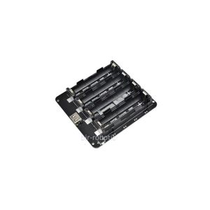 شیلد باتری لیتیومی 18650 چهار سل با ورودی Micro USB و تایپ سی