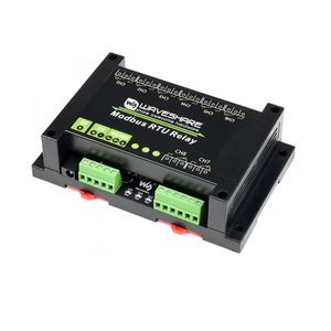 ماژول رله 8 کاناله مدباس RTU صنعتی با رابط RS485