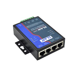 ماژول مبدل سریال دو پورت RS232/485/422 به شبکه ZLAN5240