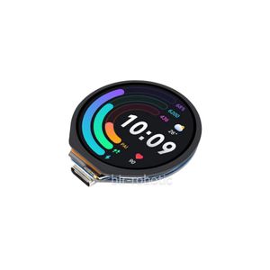 برد RP2040 با نمایشگر 1.28 اینچ لمسی گرد