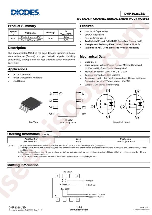 DMP3028LSD-13