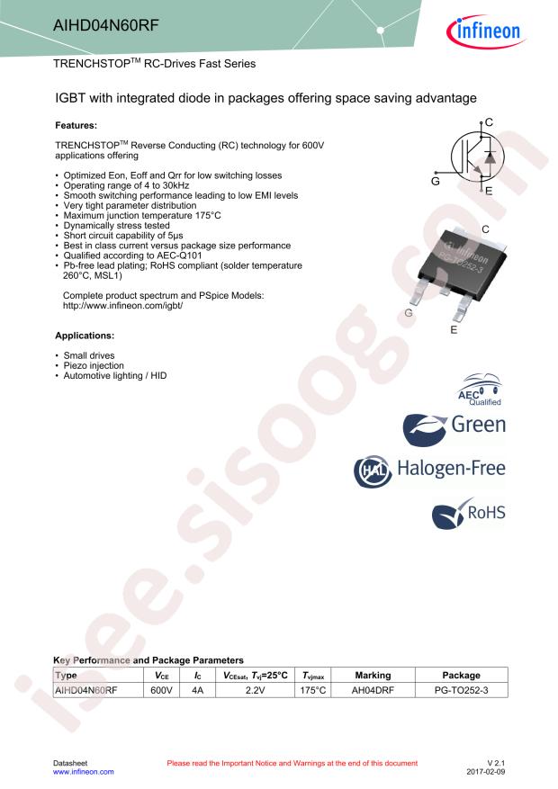 AIHD04N60RF