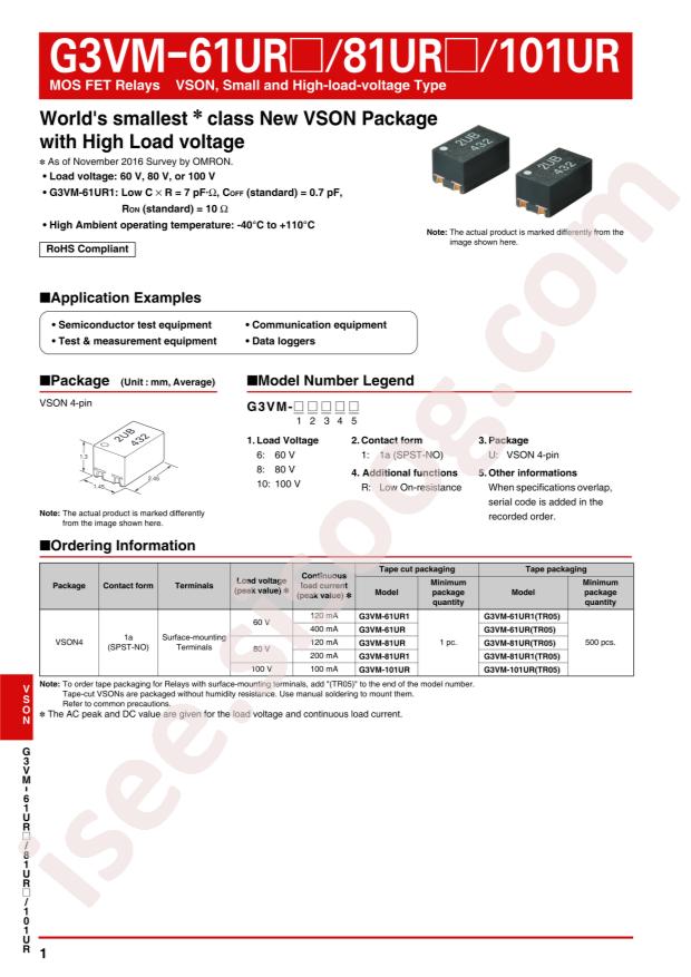 G3VM-61UR(TR05)