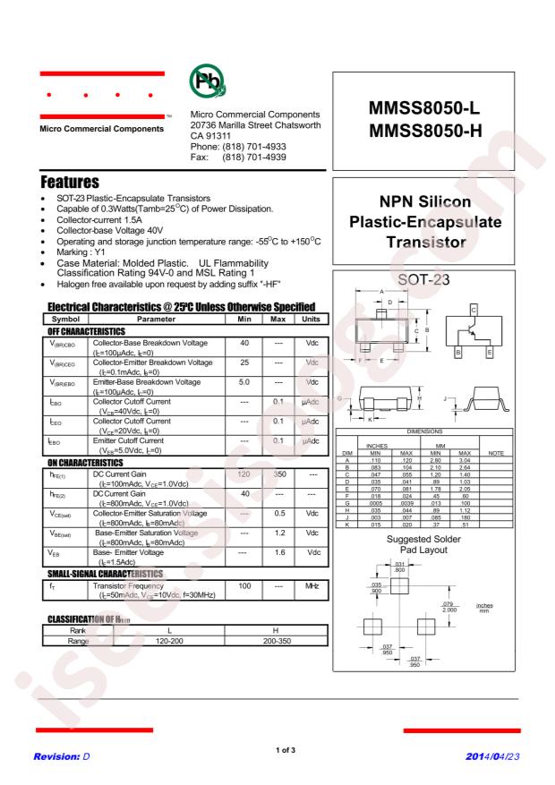 MMSS8050-L-TP