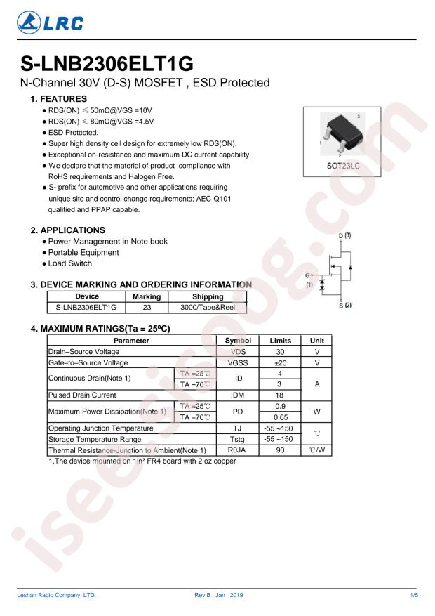 S-LNB2306ELT1G