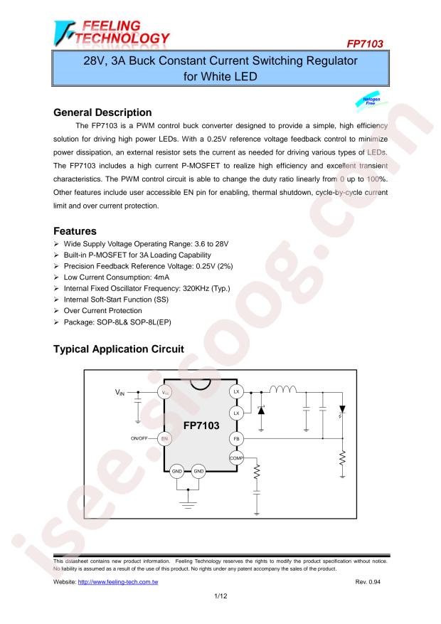 FP7103XR-LF