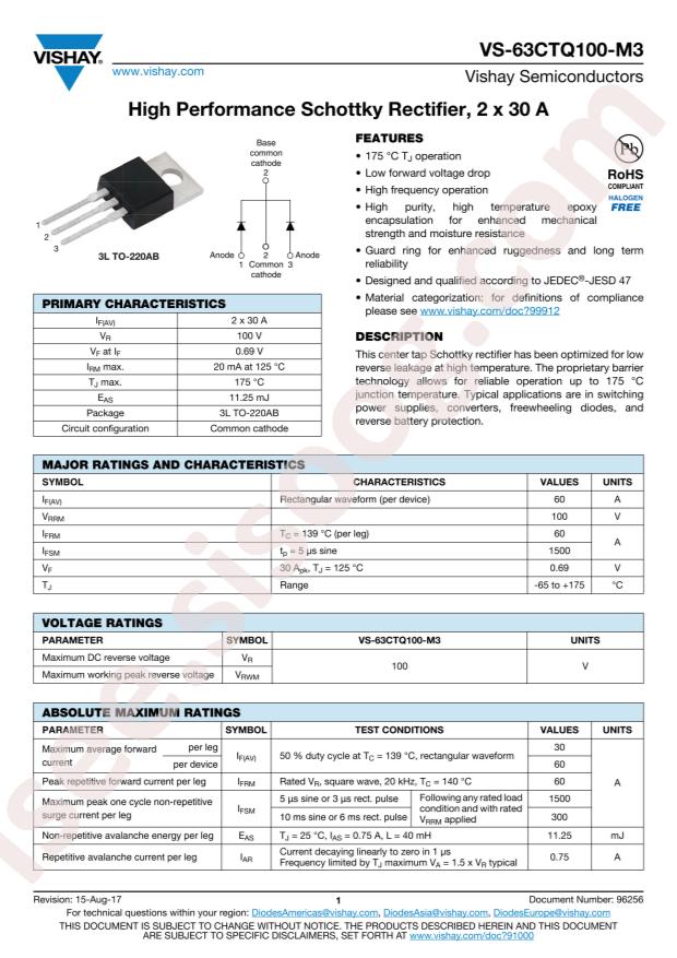 VS-63CTQ100-M3