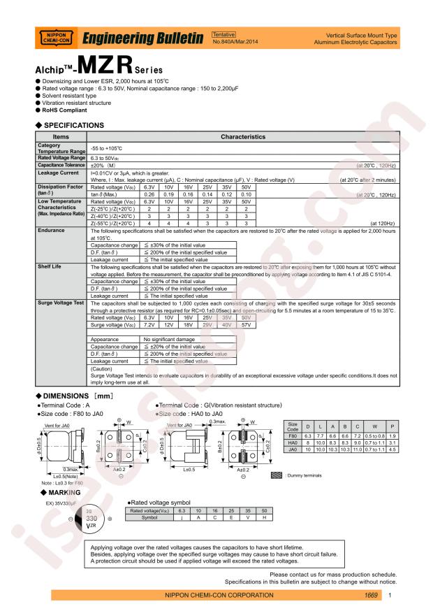 EMZR6R3ADA681MF80G