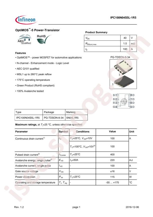 IPC100N04S5L-1R5