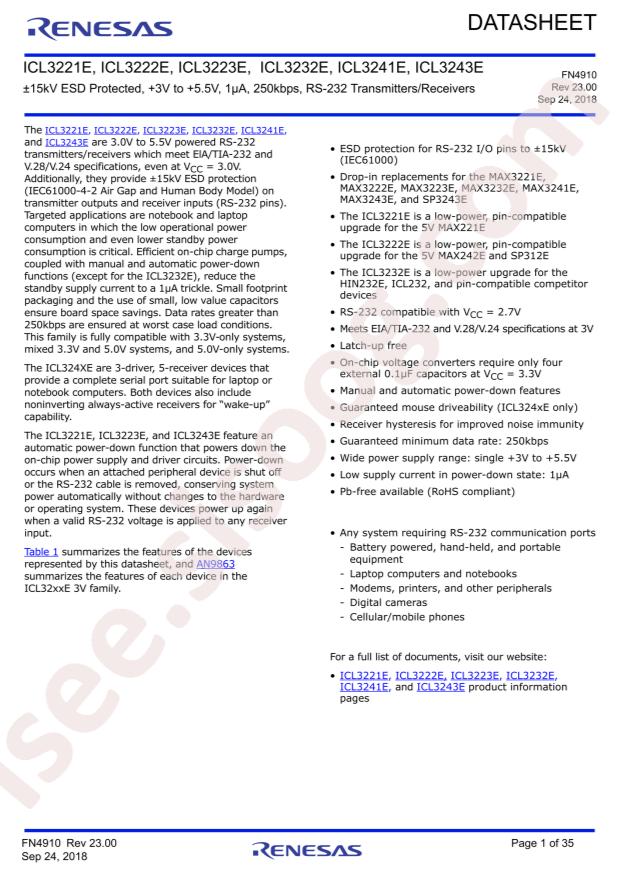 ICL3221EIVZ-T