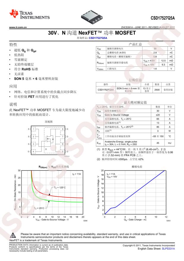 CSD17527Q5A