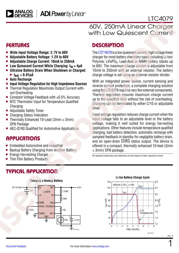 LTC4079EDD#PBF