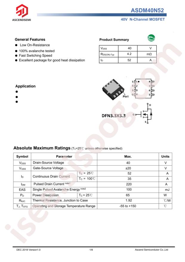 ASDM40N52E-R