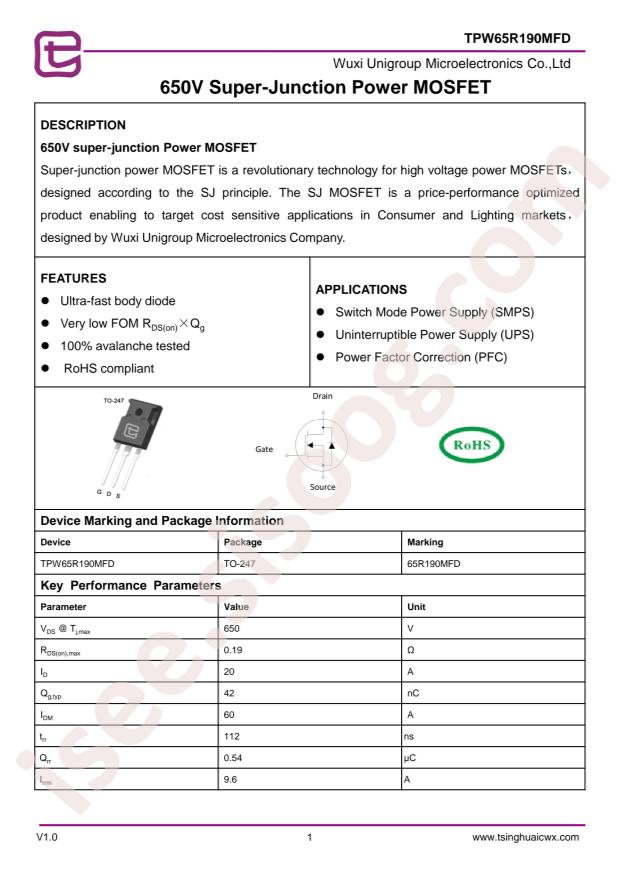 TPW65R190MFD