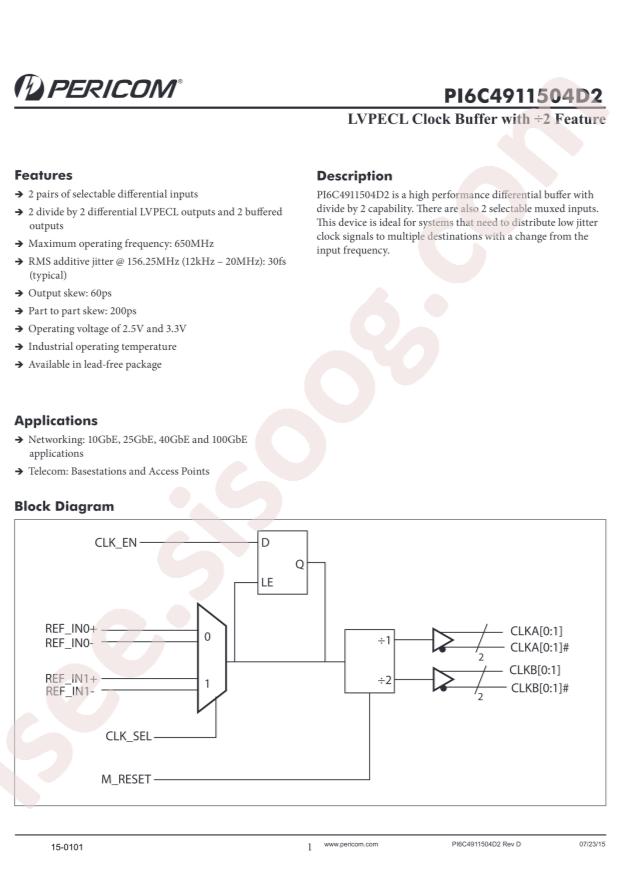 PI6C4911504D2LIEX