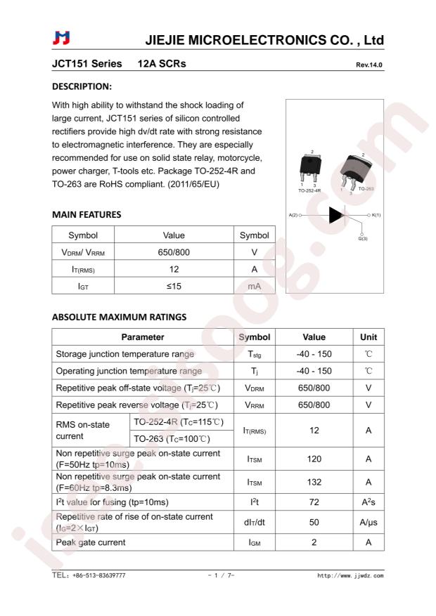 JCT151K-800R