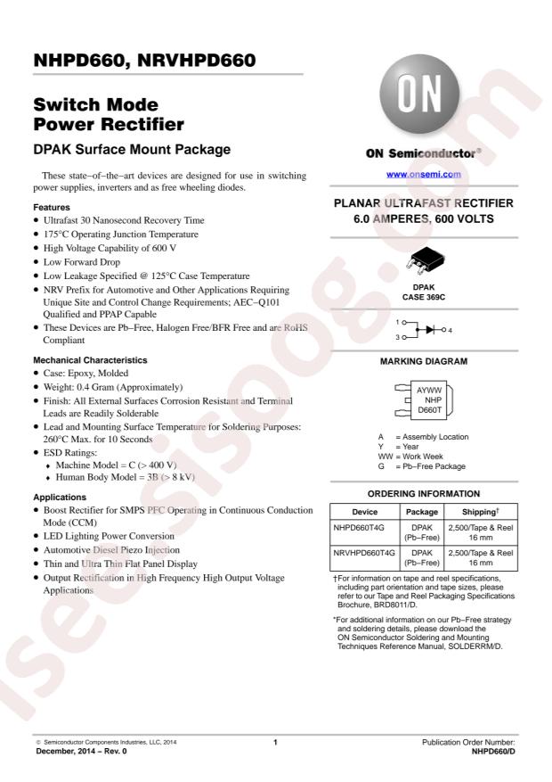NRVHPD660T4G